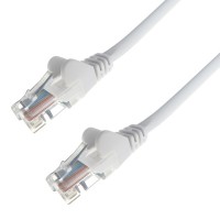 0.5m RJ45 CAT6 UTP Network Cable - White 0.5m RJ45 CAT6 UTP Network Cable - White